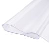 VEVOR PVC Table Protector 24x48 Inch Clear Plastic Desk Protector 2.0mm Thick