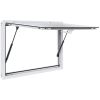 VEVOR Concession Window 36"x24", Aluminum Alloy Food Truck Service Window with Awning Door & Drag Hook