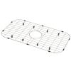 VEVOR Sink Protector Grid, 26"x14" Stainless Steel Sink Grates, Centered Drain Sink Grates with R90 Corner Radius, Large Sink Bottom Grids