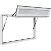 VEVOR Concession Window 60"x36", Aluminum Alloy Food Truck Service Window with Triple Sliding Windows & Awning Door & Drag Hook