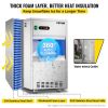 VEVOR Commercial Snowflake Ice Maker