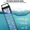 VEVOR Aquarium Light, 36W Full Spectrum Fish Tank Light with 24/7 Natural Mode, Adjustable Timer & 5-Level Brightness