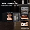 VEVOR Electric Cigar Humidor, 16L Cigar Humidor Cabinet with Heating & Cooling Temp Control System