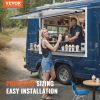 VEVOR Concession Window 36"x24", Aluminum Alloy Food Truck Service Window with Awning Door & Drag Hook