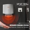 VEVOR Heavy Duty Commercial Hand Dryer, 1400W Automatic High Speed ABS Warm Wind Hand Blower