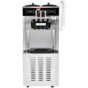 VEVOR Commercial Ice Cream Machine, 34-44 L/H Yield, 3400W 3-Flavor Freestanding Soft Serve Ice Cream Maker, 2 x 9L Stainless Steel Hopper