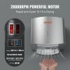 VEVOR Heavy Duty Commercial Hand Dryer, 1400W Automatic High Speed ABS Warm Wind Hand Blower
