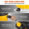 VEVOR Wet Dry Vac, 2.6 Gallon, 2.5 Peak HP, 3 in 1 Shop Vacuum with Blowing Function, Portable with Attachments to Clean Floor, Upholstery, Gap, Car