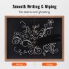 VEVOR Magnetic Chalk Board, Hanging Message Signs with Chalks & Eraser, Vintage Wooden Chalkboard Sign