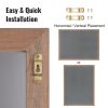 VEVOR Magnetic Chalk Board, Hanging Message Signs with Chalks & Eraser, Vintage Wooden Chalkboard Sign