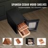 VEVOR Electric Cigar Humidor, 16L Cigar Humidor Cabinet with Heating & Cooling Temp Control System