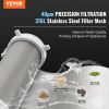 VEVOR Spin Down Filter, 40 Micron Whole House Sediment Filter for Well Water, 3/4" MNPT, 4 T/H High Flow Rate