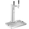 VEVOR Kegerator Tower Kit, Dual Taps Beer Conversion Kit