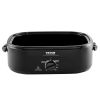 VEVOR Electric Roaster Oven, 20 QT Turkey Roaster Oven with Self-Basting Lid, 1450W Roaster Oven with Defrost & Warm Function, Adjustable Temperature