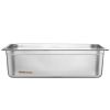VEVOR 6 Pack Hotel Pans, Full Size Anti-Jam Steam Pan, 0.8mm Thick Stainless Steel Restaurant Steam Table Pan, 6-Inch Deep Commercial Table Pan