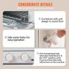 VEVOR Steam Oven Toaster, 12L Countertop Convection Oven, 1300W 5 In 1 Steam Toaster Oven