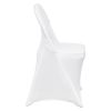 VEVOR Stretch Spandex Folding Chair Covers, Universal Fitted Chair Cover, Removable Washable Protective Slipcovers, for Wedding, Holiday, Banquet