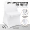 VEVOR Stretch Spandex Folding Chair Covers, Universal Fitted Chair Cover, Removable Washable Protective Slipcovers, for Wedding, Holiday, Banquet